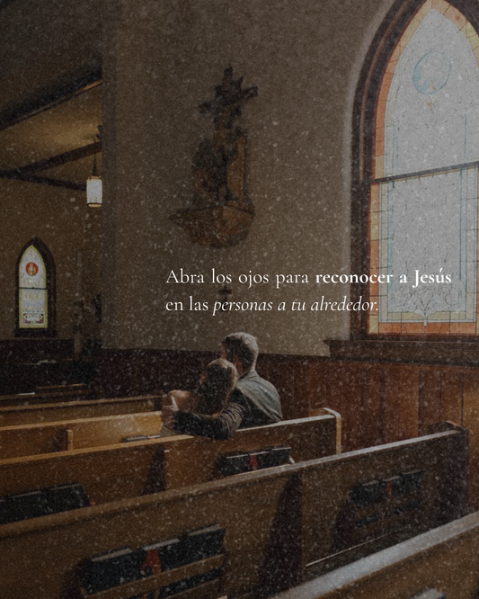 Reconocer a Jesús
