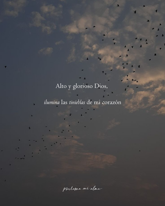 Ilumina las tinieblas