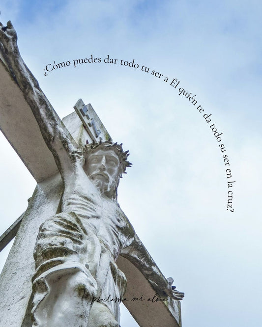 A los pies de Jesús