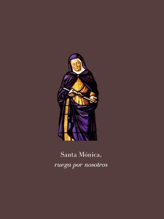 Santa Mónica, amiga de las madres