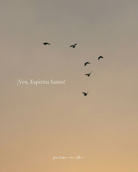 Una invitación al Espíritu Santo